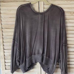 Open back Oversized Shirt